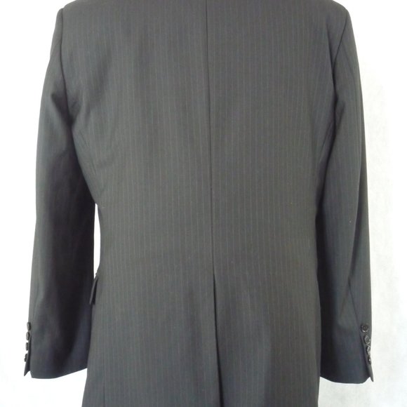 BOSS Jacket 40R Gray Rossellini Super 100 3 Btns - Picture 3 of 7